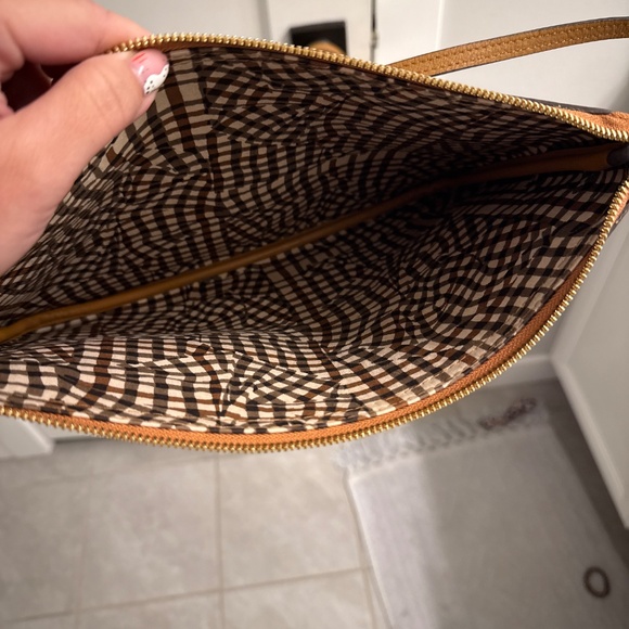 MCM Reversible Liz Shopper en Visetos purse and wristlet - Picture 3 of 5